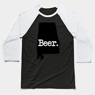 Alabama Beer AL Baseball T-Shirt